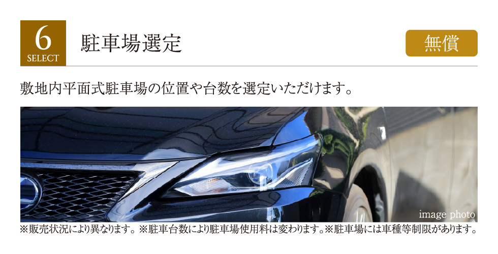 駐車場選定